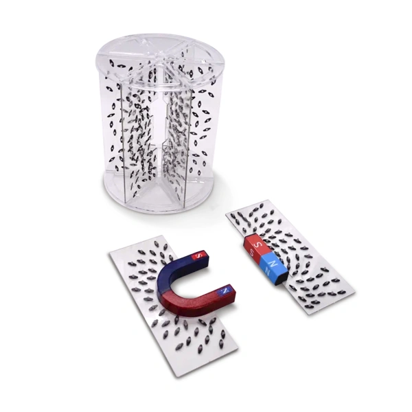 Модель для демонстрации в объеме линий магнитного поля